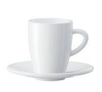 Tazón JURA 66497 Set Blanco para 2 personas con platillo incluido