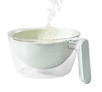 Tazón limpiador de frutas | de ensalada de 8,46 pulgadas | Colador de alimentos con giratorio multifuncional | cuenco ganador para ensalada de cocina, mezcla de alimentos, limpieza de cocina