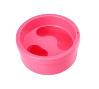 Tazón para las uñas: dedo de empapado de spa, bandeja de preparación de manicura, disolución de gel de acetona | Tazón de limpieza Arte reutilizable de uñas, descansos cómodos