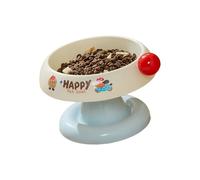 Tazón para Mascotas de Doble propósito, Inoxidable contra tobogán, contenedor de Alimentos para Gatos, alimentación y Bebida para Perros, exigencias, tazón para Mascotas a Prueba de