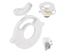 Tazón para mezclar, cubierta de repuesto a prueba de salpicaduras, cubierta para batidora de cocina y protector contra salpicaduras para hacer pan a prueba de harina, preparación de comidas