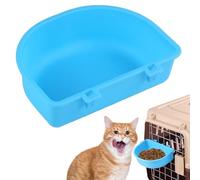 Tazón para Perros - Alimentador De Mascotas Desmontable, Plato De Agua De Acero Inoxidable | Clip De Alimentación De La Jaula En El Tazón De Comida, Alimentador De Viaje Colgante Portátil para Perros