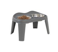 Tazón para Perros Elevado - Soporte de Doble Ajuste de Ajuste | Tazones Plegables para Comida y Agua, Platos para Soporte ergonómico Anti -Slip sin impotencia para Todos los Perros y Gatos