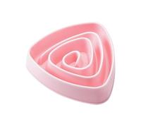 Tazón para perros lento Eat - Cuenco antideslizante para comida lenta para perros | Cuenco Triangular Portátil Anti-asfixia Para Mascotas, Cuenco De Agua Potable Para Pequeñas, M