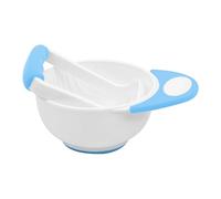 Tazón Para Puré De Alimentos: Tazón Para Comida Infantil, Triturador De Refrigerios, Molinillo Manual, Recetas Saludables De Frutas Y Verduras, Plato Para Servir De Fácil Agarre Antiescaldado P