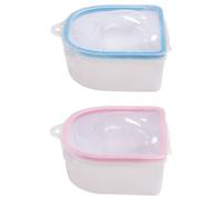 Tazón SOAC--Double-capa-Soak-Off-acrílico Remover Towl, Gel Polish Dip Powder Powder para salón Arte de uñas para el hogar | Herramienta de arte de uñas para el salón de arte de uñas para el ho