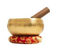 Tazón tibetano Singing Bowl. Hecho a mano, juego de meditación para yoga, tibetano Singing Bowls with Cushion Mallet for Yoga, Meditation, Mindfulness, Chakra Balancing, and Stress Relief