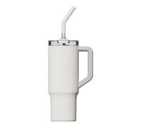 Tazón Xiaomi Straw Mug 1L Blanco Acero Inoxidable Asa Antideslizante