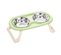 Tazones de gatoelevados: alturade gatoalto de gatoajustabl alturaajustabl nsure alimentación apropiada para la Edad para su gatocon la característica de alturaajustabl de Este Doble tazón, h