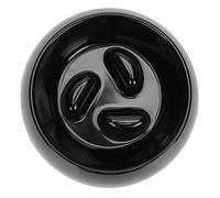 Tazones de Perro de Alimentación Lenta, Comedero Gato Comedor Lento Tazón para Perros Interactivo Tazón Alimentación Contenedor Hinchazón Parada Laberinto para Pequeños y Medianos (Black)