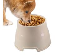 Tazones de perros elevados, tazón de perro elevado - Platos de gato para comida y agua - Proteger las espinas de las mascotas que alimentan el plato para los cachorros gatitos Viajes al aire libre Rec