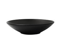 Tazones de Ramen Cuencos de frutas Plato hondo negro, plato hondo grande, vajilla de hotel, vajilla japonesa, plato Maocai, tazón de sopa de fideos guisados Ensaladera Platos Platos(11inch)