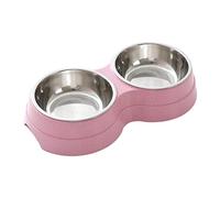 Tazones desmontables para agua y comida para perros, cuencos y bebederos de acero inoxidable para mascotas, accesorios para perros