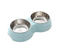 Tazones desmontables para agua y comida para perros, cuencos y bebederos de acero inoxidable para mascotas, accesorios para perros