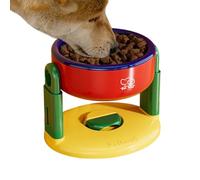 Tazones elevados para gatos - 505 G PP, altura ajustable, cuenco elevado para perros con | 7,48 x 6,3 x 5,71 pulgadas, bandeja antideslizante para mascotas, para gatitos, cachorros, que se
