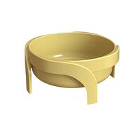 Tazones elevados para perros pequeños, cuenco de agua de 5.5 pulgadas de ancho con soporte para gatos, cachorros, perros, cuencos de comida elevados, aptos para bigotes, alimentación para perros con