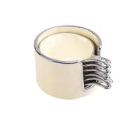 Tazones para salsa Plato de vinagre for el hogar, olla caliente, cuenco de inmersión, plato de cerámica fina for aperitivos, ensaladera con cubo de almacenamiento Tazas de Salsa