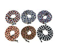 TAZYYZUU Retenedor de Gafas Cadena for Gafas anticaída for de Sol(White-Patch Five-Pointed Star4)