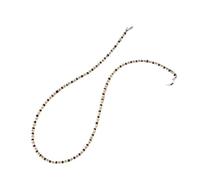 TAZYYZUU Retenedor de Gafas Colgante de Cuentas for Gafas Sol, Cuerda for Temperamento Femenino, Cadena for, Accesorios Cobre for(White-Patch Five-Pointed Star4)