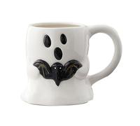 Tazza in Ceramica Halloween - Fantasma e per Caffè, Tè o Acqua | Idea Regalo Originale per Adulti e Bambini, Decorazione per Cucina, Camera, Libreria, Scrivania, Accessorio per Festa Compl