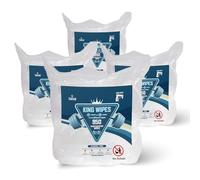 Tazza Toallitas húmedas a granel - 4 x 950 unidades (total 3,800 unidades) Toallitas húmedas duraderas y presaturadas para limpiar equipos de gimnasio y superficies