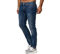 Tazzio Jeans Slim Fit 16533 - Pantalón vaquero para hombre, azul-1, 38W x 34L