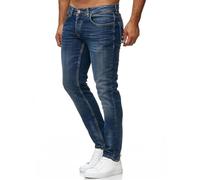 Tazzio Vaqueros Slim Fit para Hombre Pantalón Vaquero Stretch Diseñador Denim 16533, azul-1, 34W / 32L