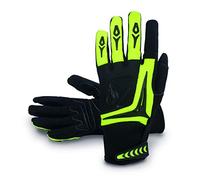 TB Guante de Protección TB 17Mecanix | Guante de Piel Sintética con Refuerzos en Palma, Pulgar e Índice, Cierre con Tira Adhesiva y Puño de Neopreno. Flexible, Transpirable y Resistente - Talla 11