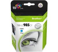 TB TBB-LC985CY DCP-J315W Cartucho de Tinta