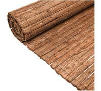 TB Thayba Cerramiento Natural de Corteza de Pino, Panel para Jardín y Terraza, Simple Cara (1x3)