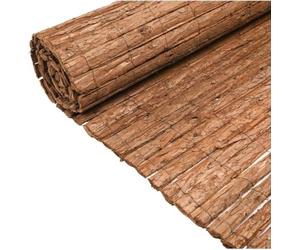 TB Thayba Cerramiento Natural de Corteza de Pino, Panel para Jardín y Terraza, Simple Cara (2x3)