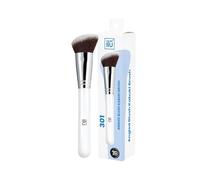 Tb Tools For Beauty - Brocha Kabuki nº 301 Para Coloretes y Bronceador Pincel Sintético Vegano Con Madera Lacada Ergonomía y Limpieza Fácil Para Piel Sensible