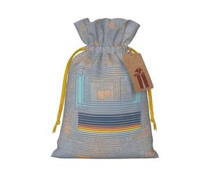 TBABMDPDM Bolsas de regalo de Navidad con estampado de código de programación, bolsas de arpillera con cordón, varios tamaños para recuerdos de fiesta
