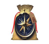 TBABMDPDM Law of the Compass - Bolsas de regalo de Navidad, bolsas de arpillera con cordón, varios tamaños para recuerdos de fiesta