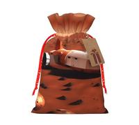 TBABMDPDM Mars Planet - Bolsas de regalo de Navidad con cordón, varios tamaños para regalos de fiesta