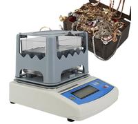 TBANVOO Probador de Pureza de Oro, un Medidor de Densidad Digital con Precisión de 0.001g/cm³ para la Medición Rápida de 5 Segundos de Oro, Plata, Platino y Paladio, Capacidad 300g/600g MH-300A