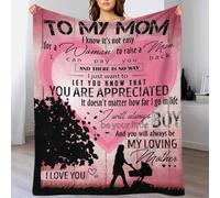 TBDUEPS para mi mamá, mi Querida Madre, Manta Bonita y esponjosa para mi Mejor Amiga, Manta para sofá, para mi Pareja, Esposo, Esposa, Mujeres y Hombres, 150 x 200 cm