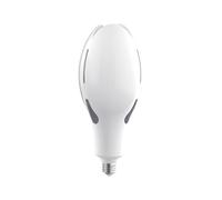TBE LIGHTING Lámpara LED de repuesto de halogenuros metálicos de 70 W, base de tornillo E27, luz blanca diurna de 6000 K, haz ancho de 300°, diseño de 3 paneles, iluminación de almacén de alto lúmenes