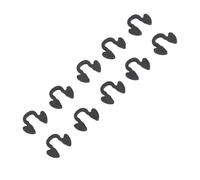 Tbest 10 Clips de Cable de de Transmisión de Acero de Alta Dureza Retenedor de Palanca de Cambios para 4l80e 4l60e Reemplazo de Caja de Cambios Duradero Manganeso Procesado con Calor