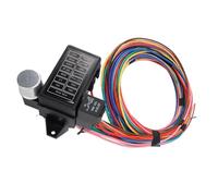 Tbest 14 Circuito de Cableado Kit de Arneses Universal Conexión Estable de Servicio Pesado para Automóviles Clásicos Hot Rods and Rat