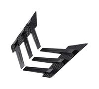 Tbest 2 Piezas Alerón Lateral Trasero 3D, Spoiler para Parabrisas Trasero de Coche for la Mayoría de Modelos de Coche