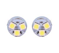 Tbest 2 Uds Blanco BA15S R5W 1156 5050 8SMD LED Luces de Freno de Coche Bombillas de Alto Brillo para Seguridad Diseño Universal