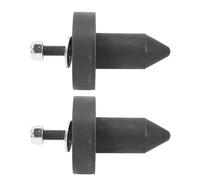 Tbest 2 Uds Bujes de Soporte de Pasador de capó K179 528 Kit Negro para T600A T800 Pasadores de Localización de capó de Motor Reemplazo Directo Oe Fit