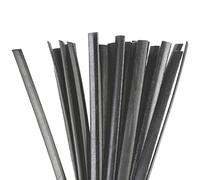 Tbest 20 Varillas de Soldadura de Plástico TPO TEO y PP para Reparación de Kayak de Parachoques de Coche con Pistola Soldadora de Plástico para Reparar la Mayoría de los Termoplásticos