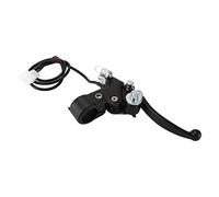 Tbest 22mm Palanca de Freno Derecha con Cable para Sistemas ATV | Material ABS, Amplia compatibilidad, Fácil instalación, Se adapta a varios tipos de frenos