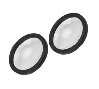 Tbest 2pcs Cubierta Acríllina Protección Anti-Aceite Resistente Al Polvo Impermeable para Cámaras de Deportes Máximos