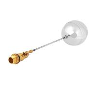 Tbest 3/4 en Tanque de Agua Fl G3/4 Dn20 Rosca Macho Sensor de Agua Flotador Bola Flotante de Acero Inoxidable Ajustable