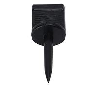 Tbest 30 Piezas de Clavos de Tiro con, Alfileres de Cara de Tiro con, Alfileres de con, Diseño de Alargamiento de Nailon Reutilizable para una Fácil Instalación, Quitar con (Black)