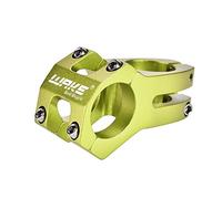 Tbest 31,8 mm - Potencia para bicicleta, manillar y varilla de aleación de aluminio para senderismo, bicicleta de montaña, bicicleta de montaña, color verde