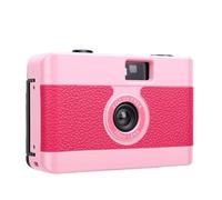 Tbest 35mm Film Camera with Built-in Flash (Pink)